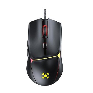 Mouse USB Gamer Fortrek Crusader RGB 12800DPI