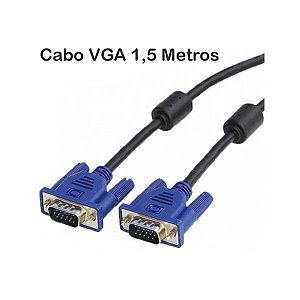 Cabo de Monitor VGA 1,5 Metros