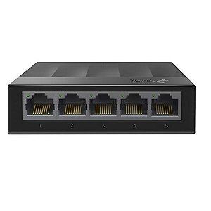 Switch Gigabit 05 Portas (100/1000Mbps) TP-Link LS1005G