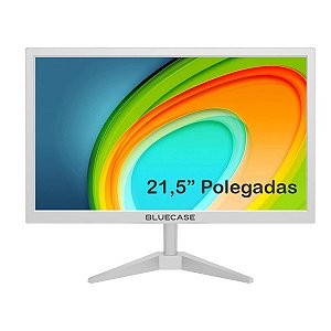 Monitor de 21.5" Bluecase HD (1440x900) Vga Hdmi Branco - BM22D5HVWW