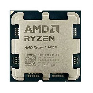 Processador AMD Ryzen 5 9600X 3.9Ghz (5.4Ghz Turbo) 6-Cores, 12-Threads AM5 - 100-100001405WOF