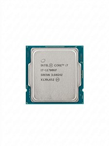 Processador Intel Core i7-11700KF LGA1200 3.60ghz (5.00ghz) 16m 11ªG *SEM VIDEO/SEM COOLER*