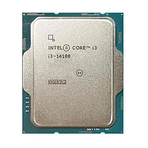 Processador Intel Core i3-14100F 3.50Ghz (4.70Ghz) LGA1700 12M 14ªG - BX8071514100F