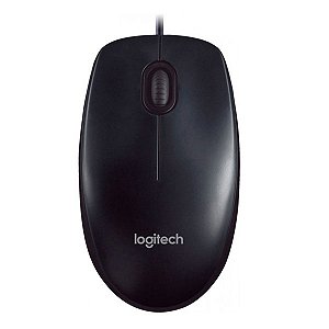 Mouse USB Logitech M90 Preto - 910-004053