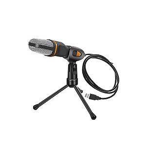 Microfone de Mesa Condensador 916 Plug USB - Knup KP-916