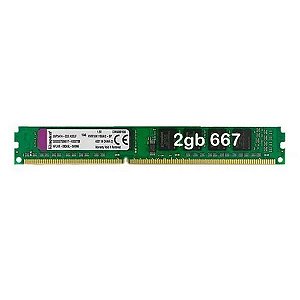 Memoria para Desktop DDR2 2GB 667Mhz Kingston