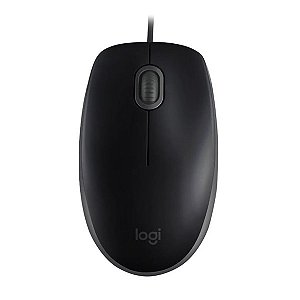 Mouse USB Logitech M110 com Clique Silencioso Preto 910-005493