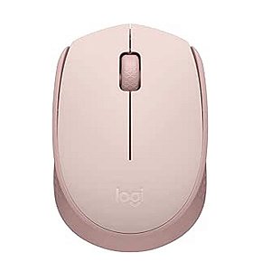 Mouse Sem Fio Logitech M170 USB Rosa - 910-006862