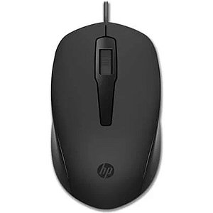 Mouse USB HP 150 Dongle 1600 DPI Preto - 240J6AA