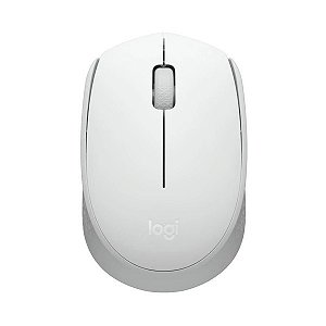 Mouse Sem Fio Logitech M170 USB Branco - 910-006864