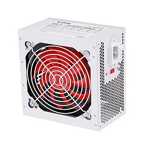 Fonte ATX 500W Gamer Fortrek Crusader Branca