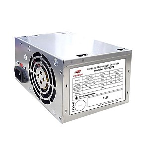 Fonte ATX 200W PS-200V4 Fan 80cm Sem Cabo C3Tech