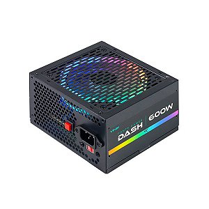 Fonte ATX 600W Vinik Dash RGB - VFG600WPR