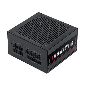 Fonte ATX 500W Pcyes Shocker Full Modular 80 Plus - Black Vulcan - Fm500Wbv