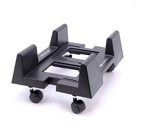Suporte Para Gabinete Com Rodinhas SC-20BK C3Tech