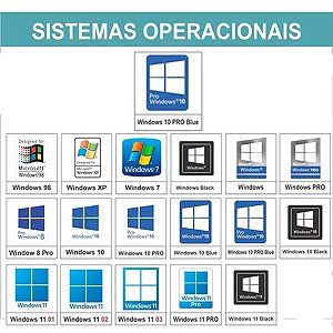 Selo de Propaganda Windows 10 Pro 2x2cm