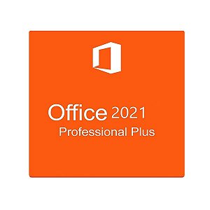 Selo de Propaganda Office 2021 Pro Plus 2x2cm