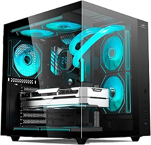 Computador Gamer Intel Core I5-12400F 16GB NVME 1TB Placa de vídeo 600w