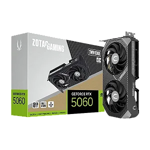Placa de Video Zotac Geforce RTX 5060 8G 128Bits GDDR7 Twin Edge OC ZT-B50600H-10M