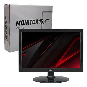 Monitor de 15.5" Polegadas VX Pro HD 75Hz HDMI / VGA Preto - VX154X7