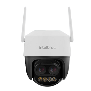 Camera de Segurança CFTV Intelbras Wi-Fi Full HD iM7 com Zoom Branca