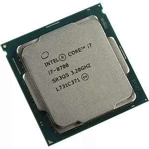 Processador Intel Core i7-8700 3.40Ghz (4.00Ghz) 8M LGA1151 6ªG  Sem Cooler OEM