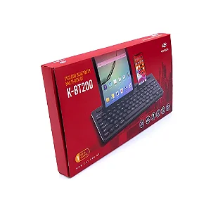 Teclado Bluetooth Multi-Device K-BT200BK C3Tech