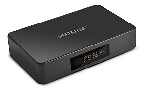 Smart TV Box Android + Conversor Digital Multilaser PC001