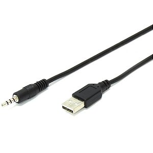 Cabo USB-Macho X P2 estereo  2 Metros