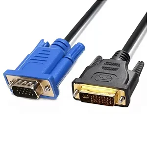 Cabo DVI-M X VGA-M 24+5 2 metros