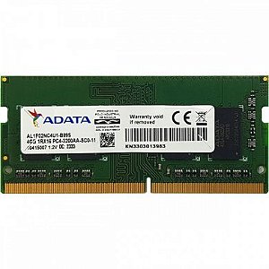 Memoria para Notebook DDR4 4GB 3200Mhz Adata CL22