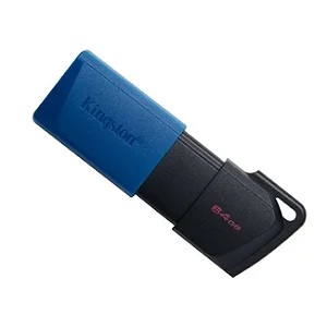 Pen Drive 64Gb Kingston Azul Datatraveler Exodia USB 3.2 - DTXM/64GB