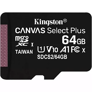 Cartão de Memória 64GB Canvas Select Plus Classe 10 com Adaptador Leitura 100MB/S - Sdcs2/64GB