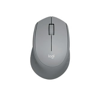 Mouse Sem Fio Logitech M280 USB Cinza - 910-004285