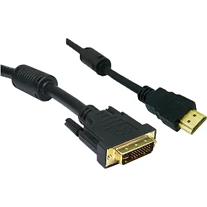 Cabo HDMI x DVI-I Com Filtro 2 metros