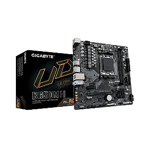 Placa Mae AMD (AM5) Gigabyte B650M H mATX DDR5