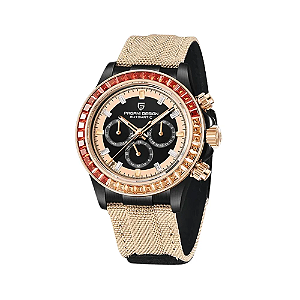 Relógio Pagani Design Daytona Rainbow Mecânico PD-1732A