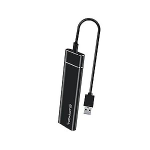 Gaveta Case para  SSD M2 SATA/NVME USB 3.1 Tomate -  MCS-M231