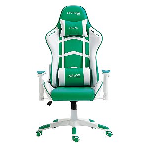 Cadeira Gamer Mymax MX5 Branco e Verde MGCH-MX5/GRWH