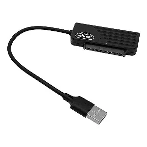 Adaptador Conversor USB 2.0 para   HD e SSD 2,5" e 3,5"