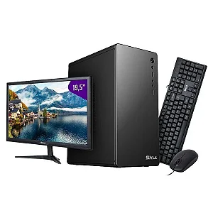 Computador Completo Skul Intel i3 8ºG 8GB DDR4 M2 256GB SSD Win 11 Pro + Brinde