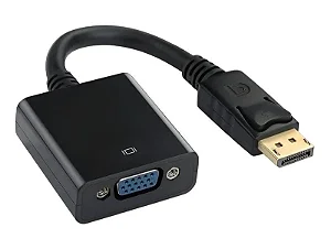 Adaptador Conversor de Video Displayport x VGA - Shinka AT-DP-VGA