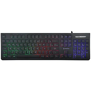 Teclado Gamer Multimídia Fortrek Black Eagle Preto