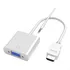 Adaptador Conversor HDMI para VGA Branco