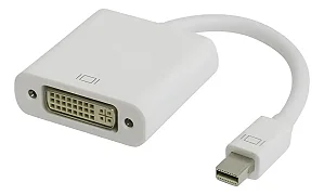 Adaptador Conversor Mini DisplayPort x Dvi Femea