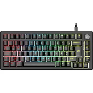 Teclado Gamer Mecânico Fortrek Shift Hotswap Preto