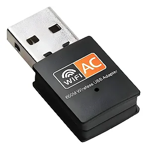 Adaptador Wireless USB Nano Dual Band 2.4/5Ghz 600Mbps