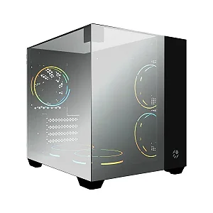 Gabinete Gamer  Bluecase BG-059B VEGAS Preto