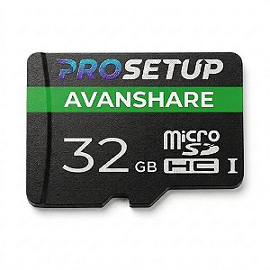 Cartão de Memória 32GB micro SDHC Ultra Classe 10 Prosetup Avanshare