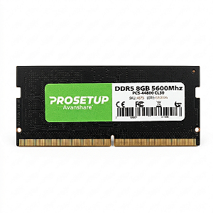 Memoria para Notebook DDR5 8GB 5600Mhz PC5-44800 Prosetup Avanshare